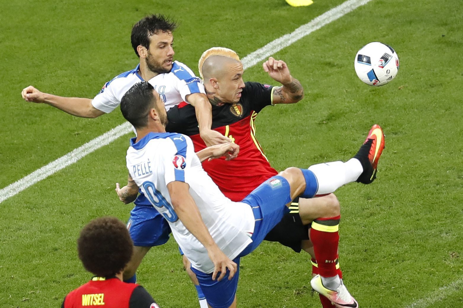 ಯುರೋಪಿಯನ್ ಚಾಂಪಿಯನ್‌ಶಿಪ್: ಬೆಲ್ಜಿಯಂ ವಿರುದ್ಧ ಇಟಲಿಗೆ ಜಯ